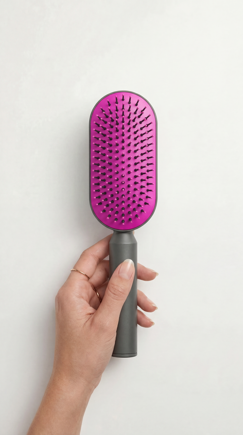 Self Cleaning Hair Brush